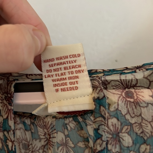 Sundance sheer blouse size L - Picture 5 of 5